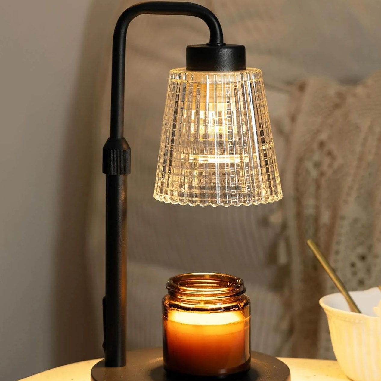 Candle Warmer Lamp with Timer Dimmable